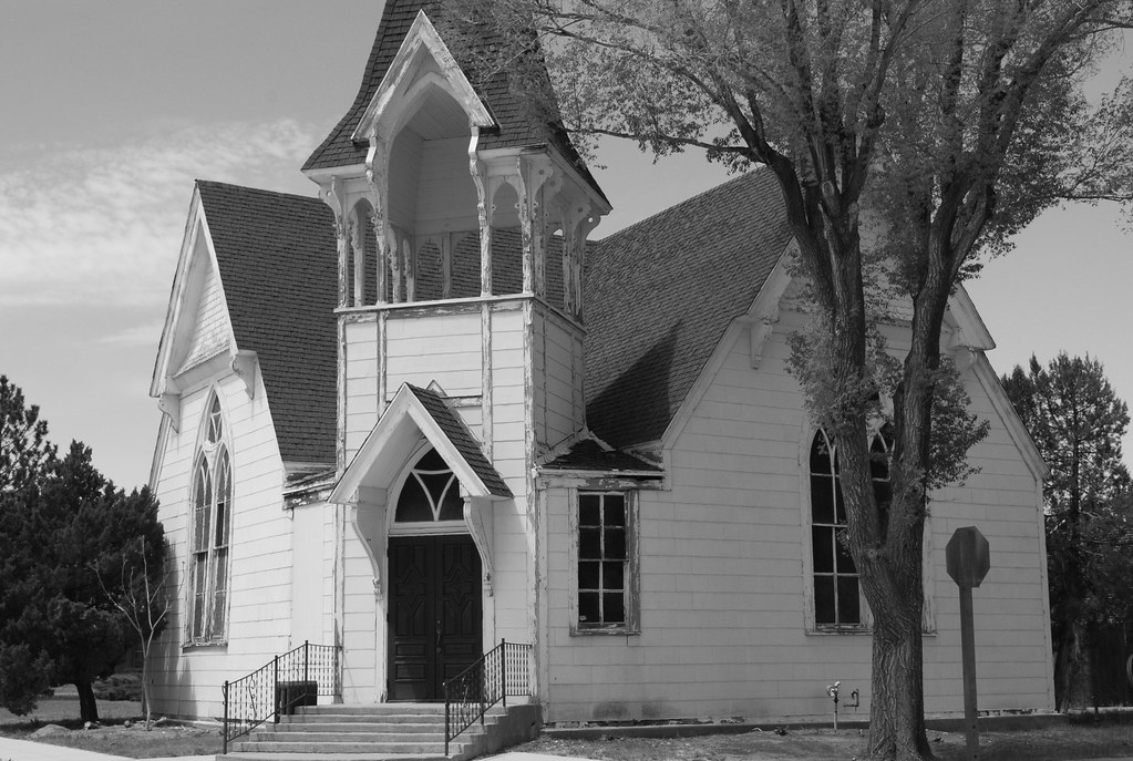 Old Catholic Church View On Black This church in Meade Kan… Flickr