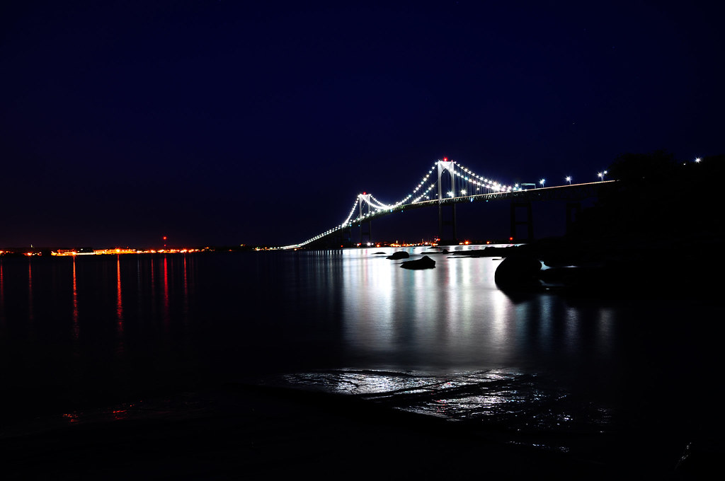Potter Cove (Low) Newport Bridge taken from Potter Cove (J… Flickr