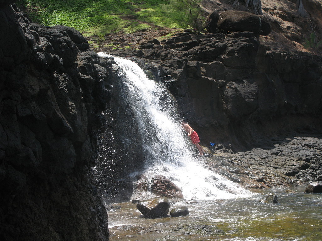 freshwater waterfall it's perfectly positioned at the end … Flickr