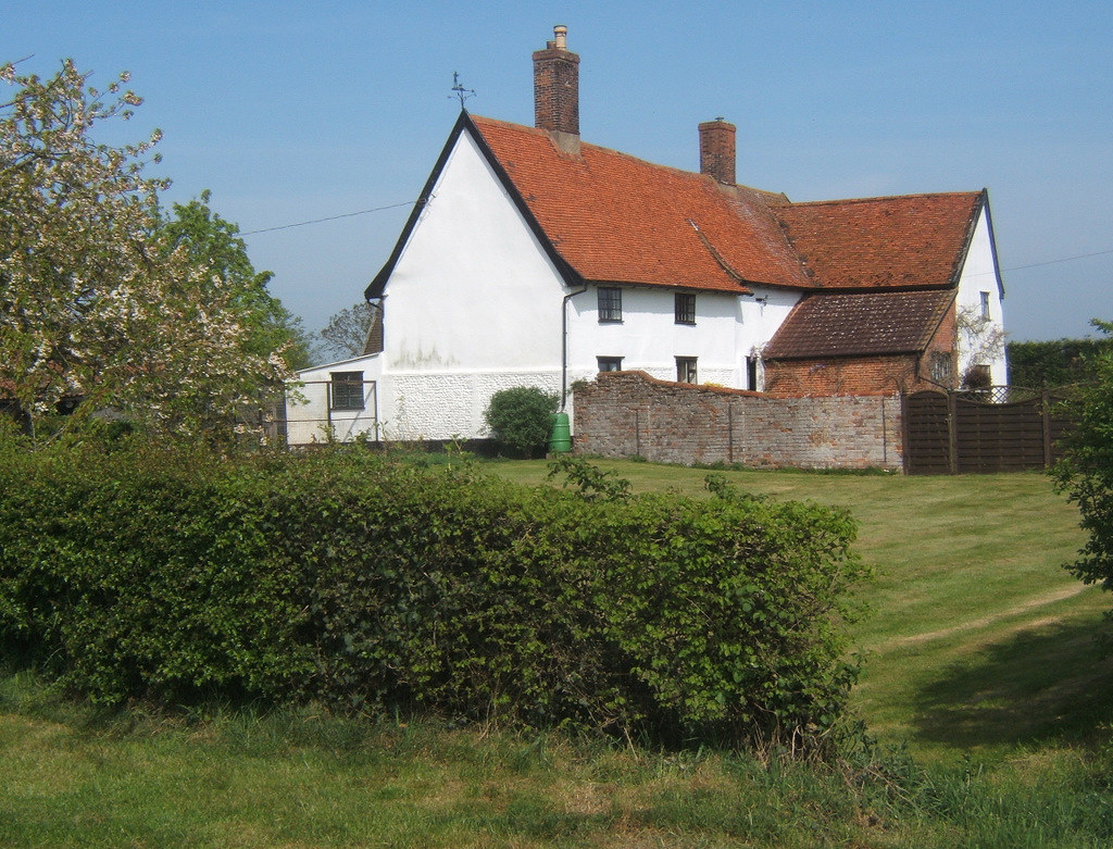 Farmhouse at Coddenham Green Andrew Hill Flickr