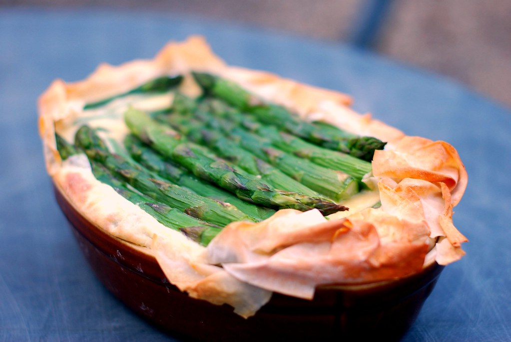 17/52 wc 24.5 asparagus and potato tart Jamie Oliver's asp… Flickr