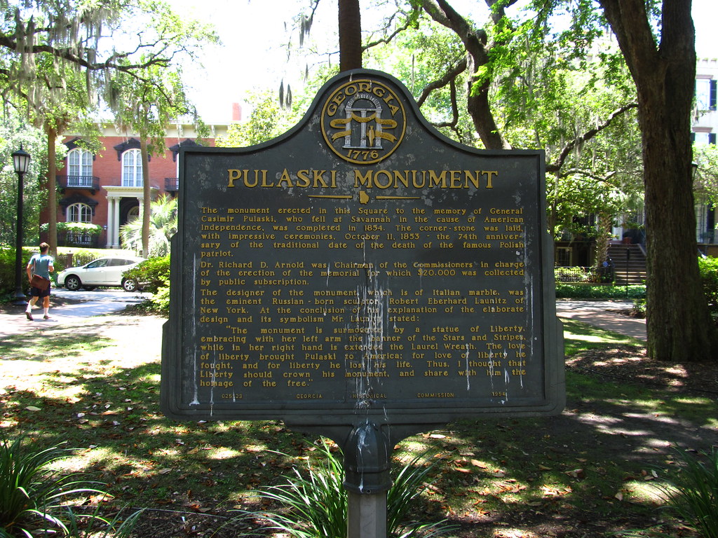 Pulaski Monument, Montery Square, Savannah, (With … Flickr