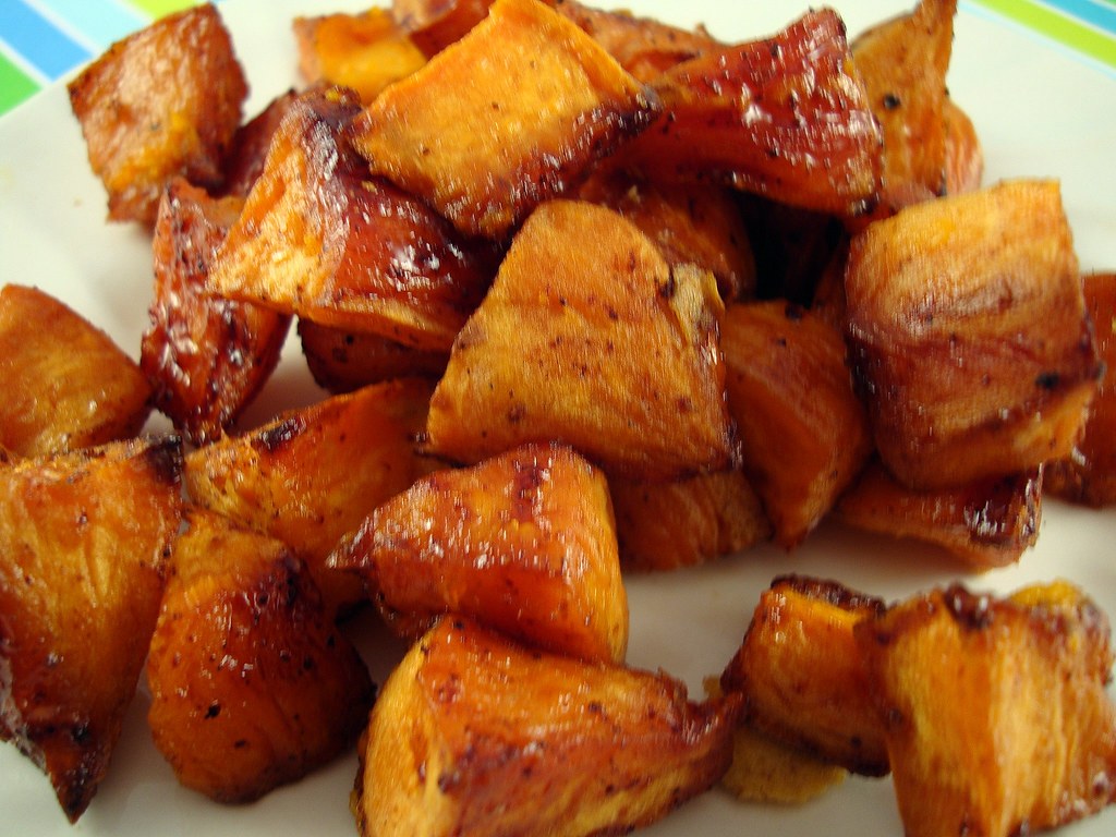 sweetspicySP1 Bake sweet potatoes 400 degrees with olive… Flickr