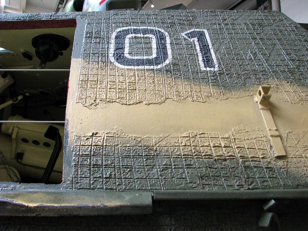 Jagpanther zimmerit coating This was applied to all German… Flickr
