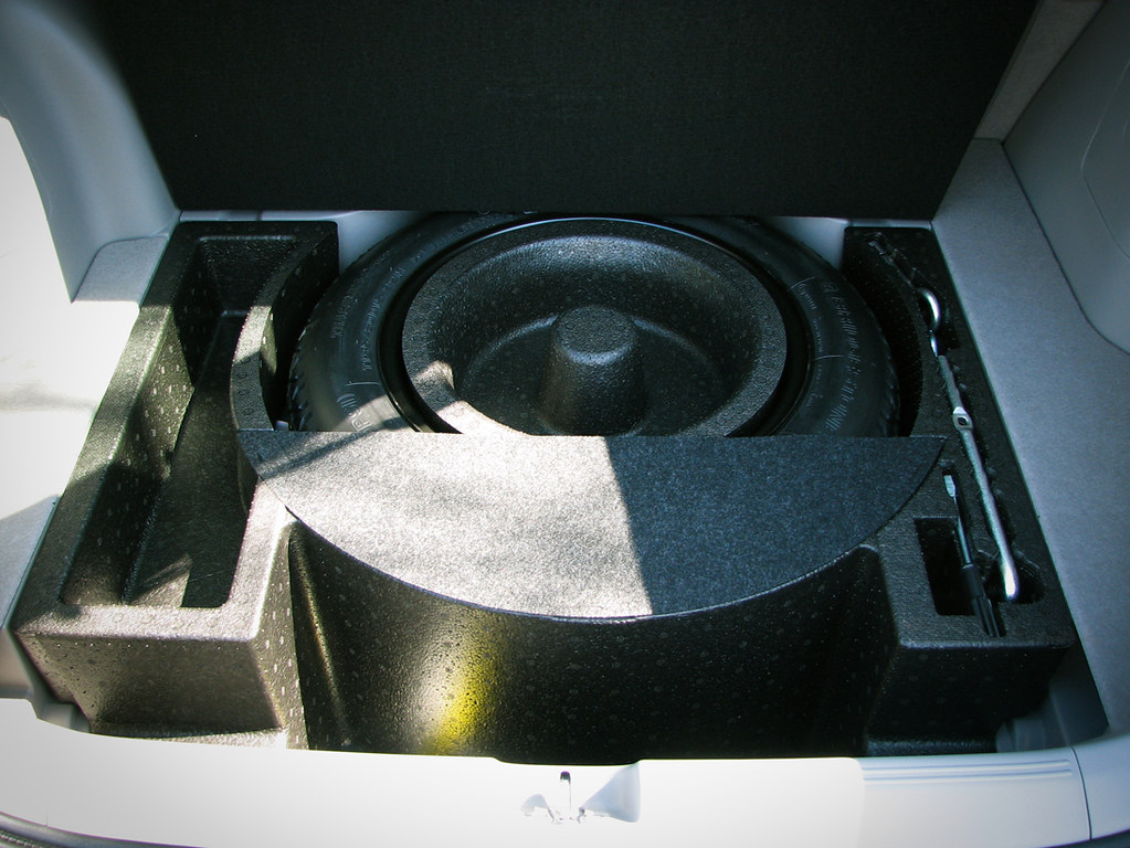 2010 Honda Insight Hybrid spare tire in trunk Lithia Life Flickr