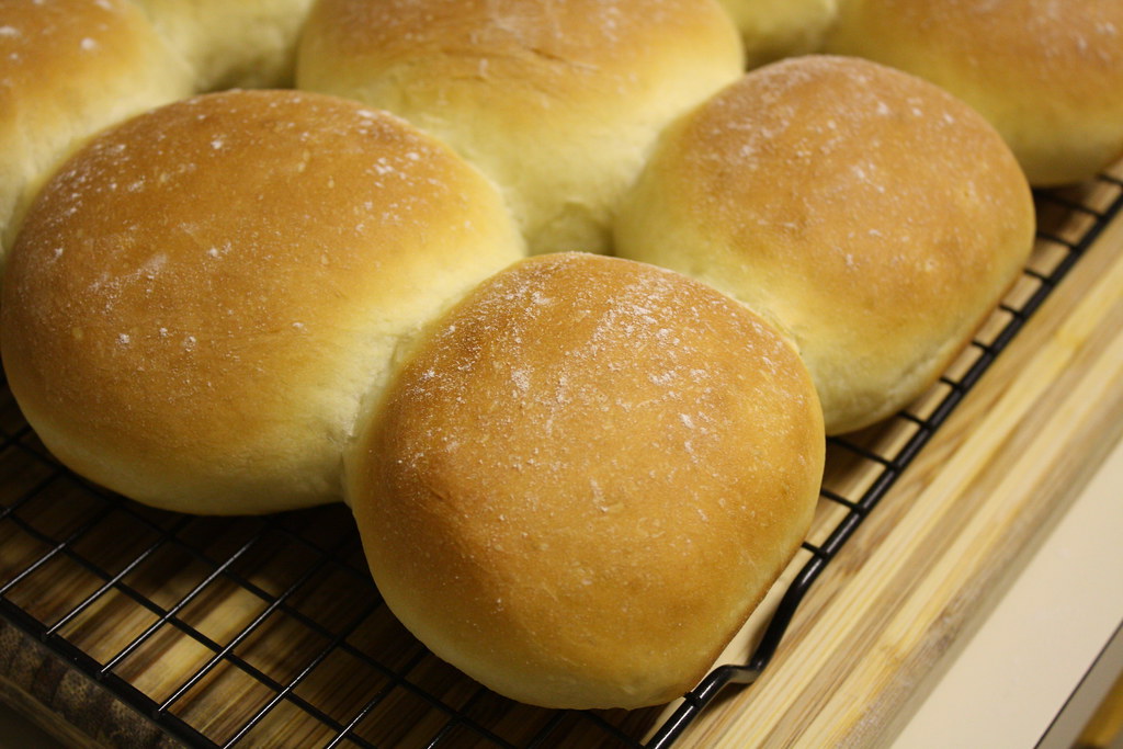 Homemade Dinner Rolls Made these from scratch after follow… Flickr