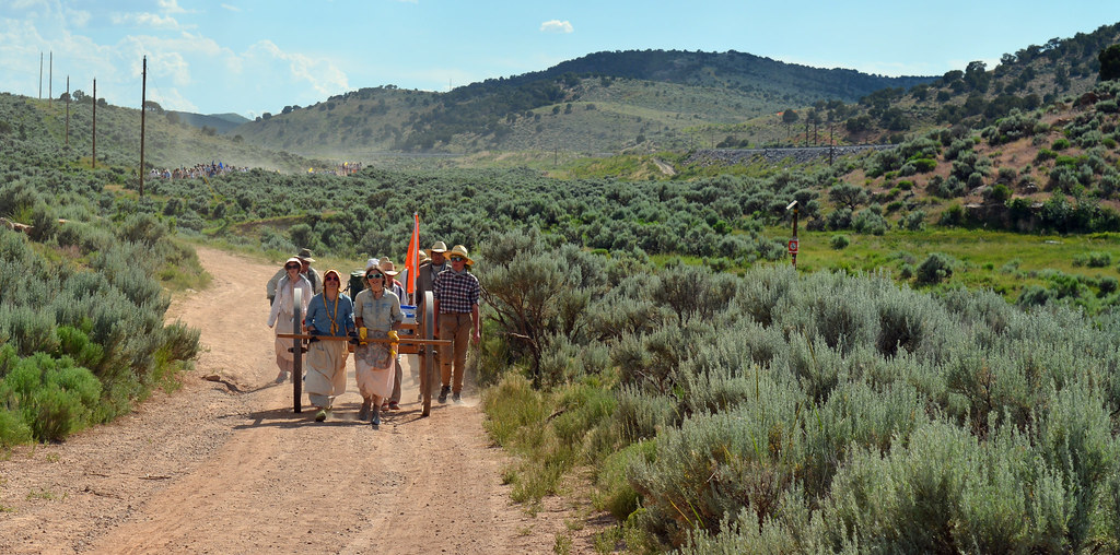 Layton Utah South Stake Pioneer Trek 2015 Here are some Ph… Flickr