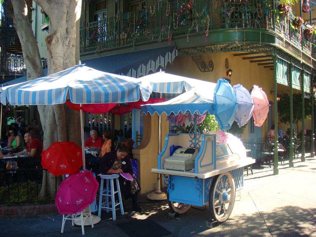 Disneyland Parasol Cart partyhare Flickr