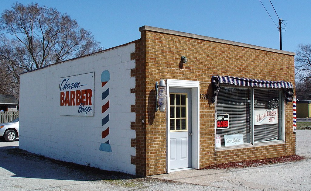 Barber Shop Muskegon, Michigan 4/18/09 Lita Sandy Flickr
