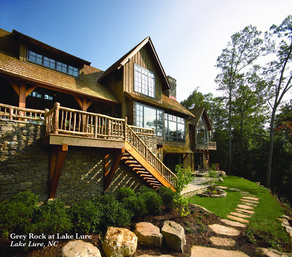 Grey Rock at Lake Lure, NC evdevo Flickr