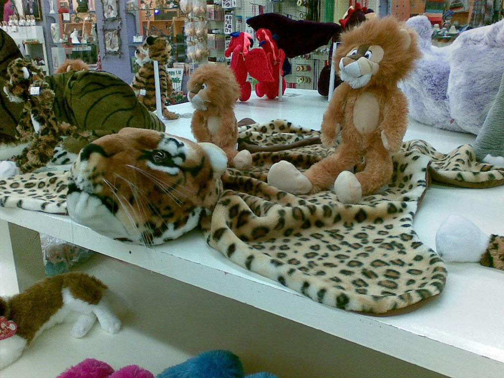 WTF Stuffedanimal version of a dead animal. Classy. (Seen… Flickr