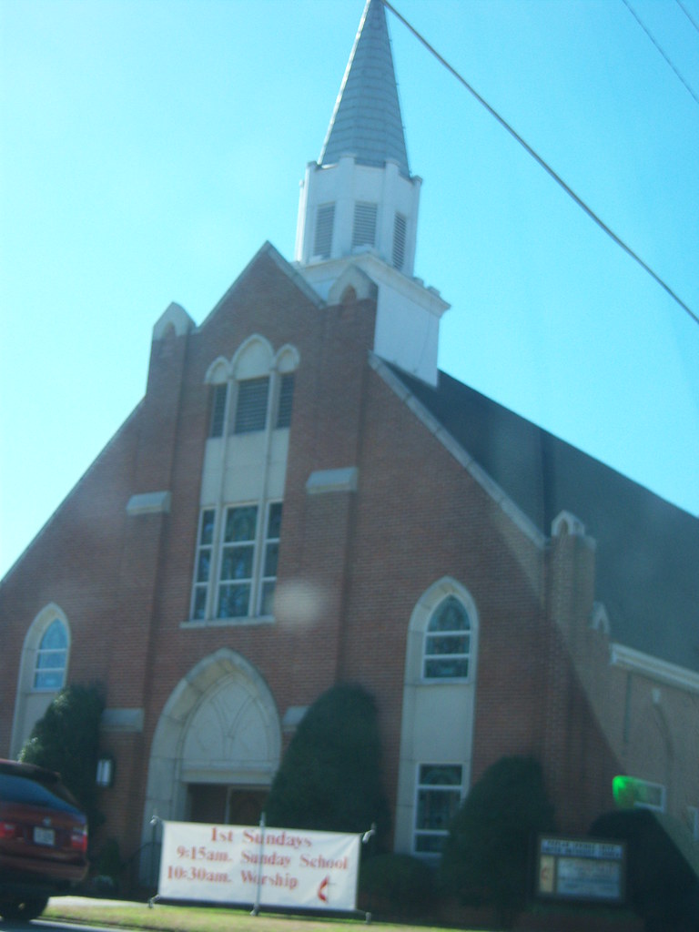 Poplar Springs Methodist Church corner of 40th Street and … Flickr