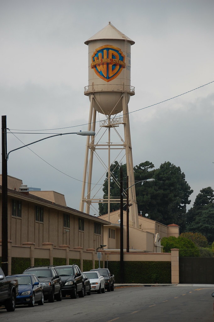 The iconic water tower at Warner Brothers studios a photo on Flickriver