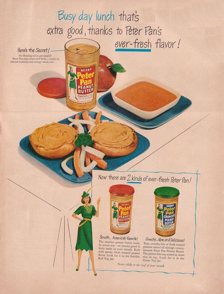 Peter Pan Peanut Butter Ad "Life Magazine" July 18, 1949 Flickr