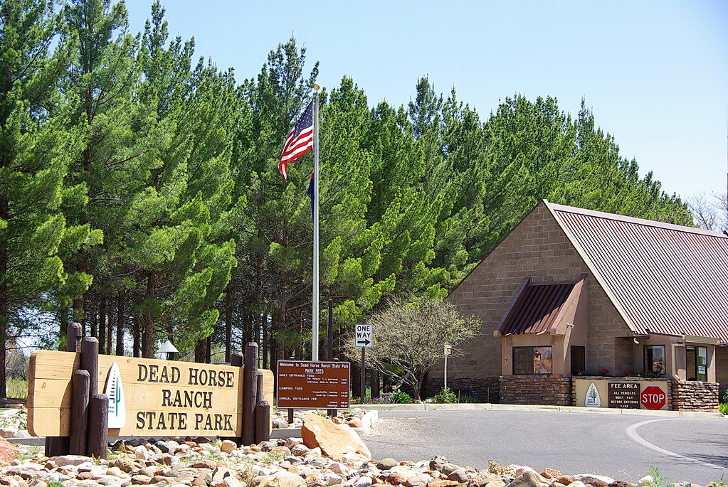 Dead Horse Ranch State Park Ranger Station at entrance Flickr