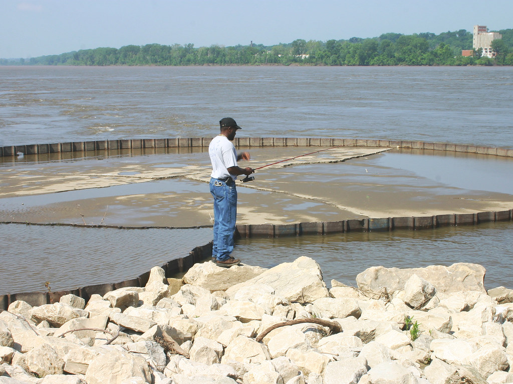 15 Granite City IL Chouteau Island Fisherman John Hagstrom Flickr