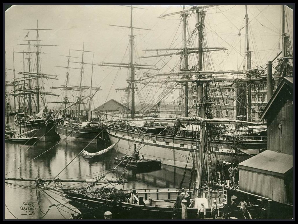 Port Adelaide 1886 SLSA B 12 Dock south side, at Port Ad… Flickr