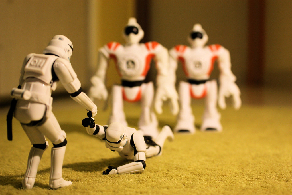 These aren't the droids we're looking for, and now they're… Flickr