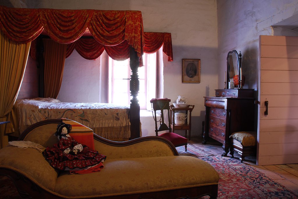 1800s Bedroom Old Town, San Diego, California. Steven Miller Flickr