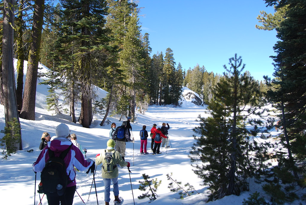 Sierra Canyon snowshoeing Donner Pass 1122009 022 Flickr