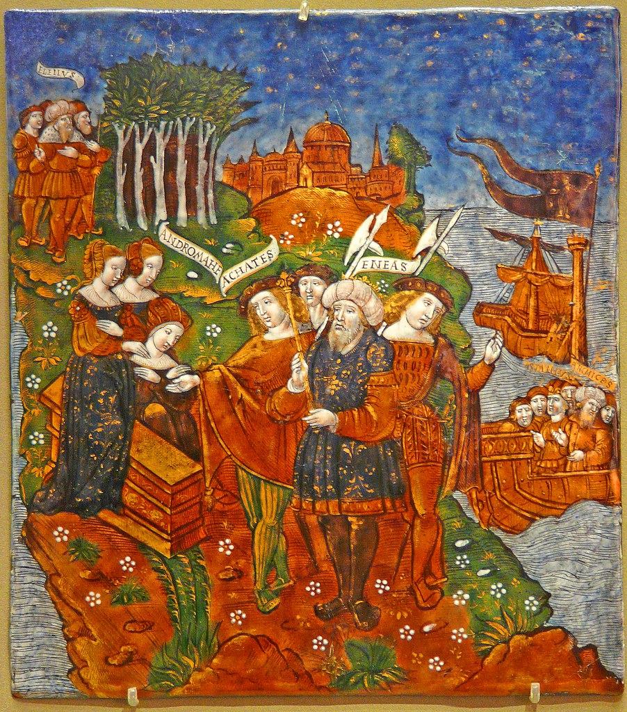 Aeneas arriving in Epirus Aeneas arriving in Epirus and gr… Flickr