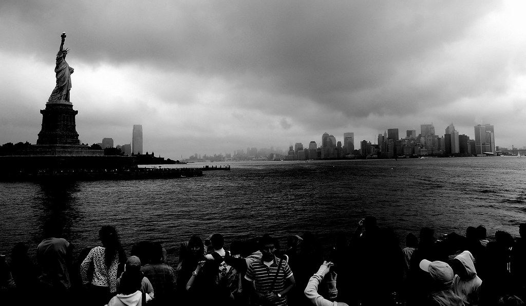 Statue of Liberty & NYCity from the water NY, US Kristina Møller Flickr