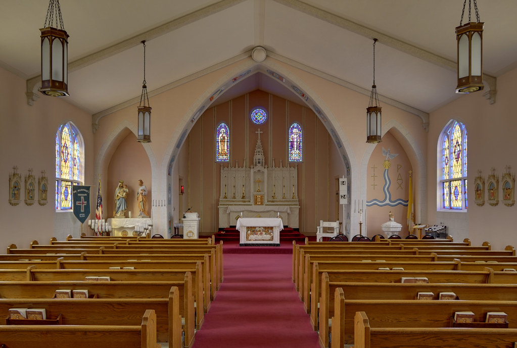 Saint Norbert Roman Catholic Church, in Hardin, Illinois, … Flickr