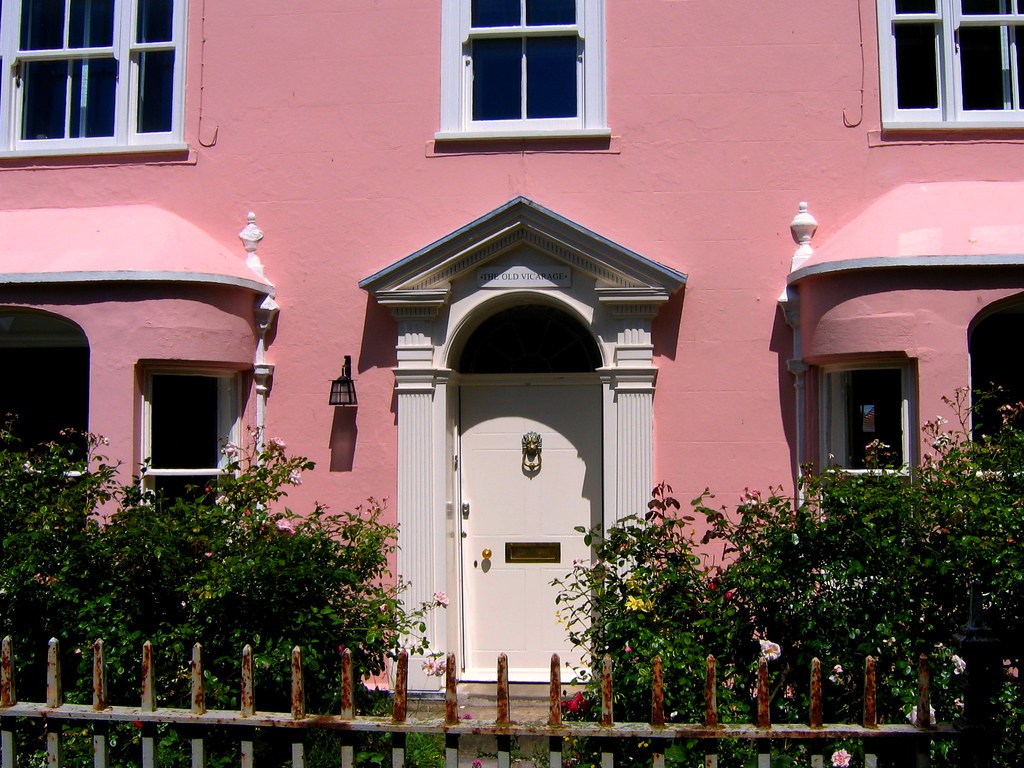 Now That's Pink! The Old Vicarage in Rye, East Sussex Flickr