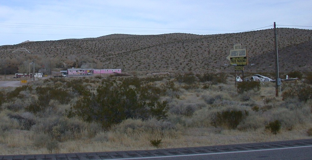 Beatty, NV brothel 2134a Angels Ladies, from the road. Flickr