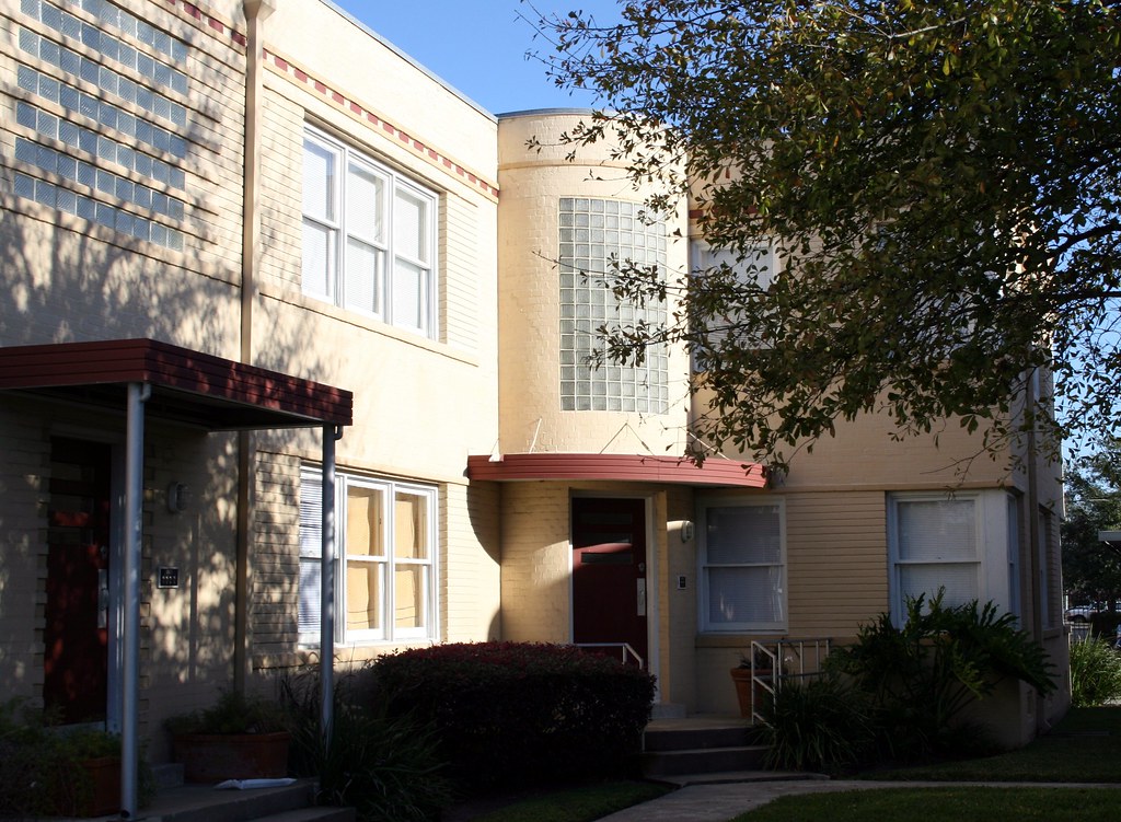 almeda court apartments c. 1939 Chris in Round Top Flickr