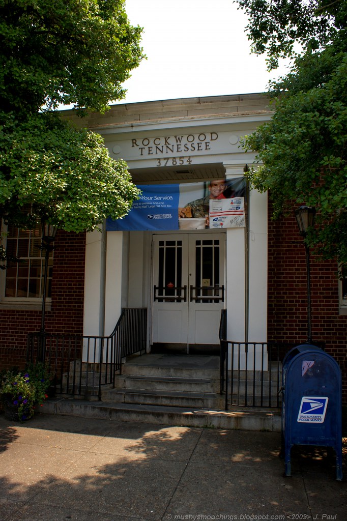 POST OFFICE ROCKWOOD, TENNESSEE Rockwood Post Office (adde… Flickr