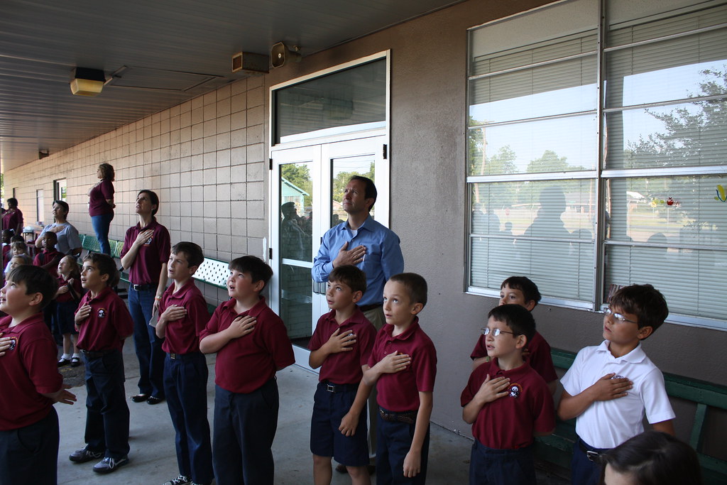 Students of St. Edwards School of New Iberia, LA, and Cong… Flickr
