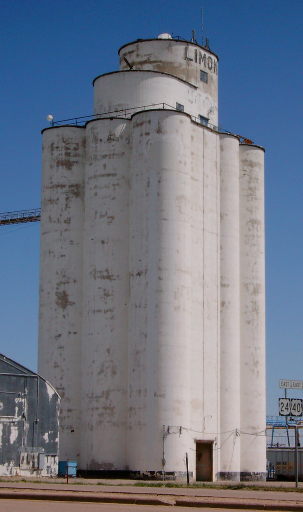 Grain Elevator (Limon, Colorado) Limon is the hub of the e… Flickr