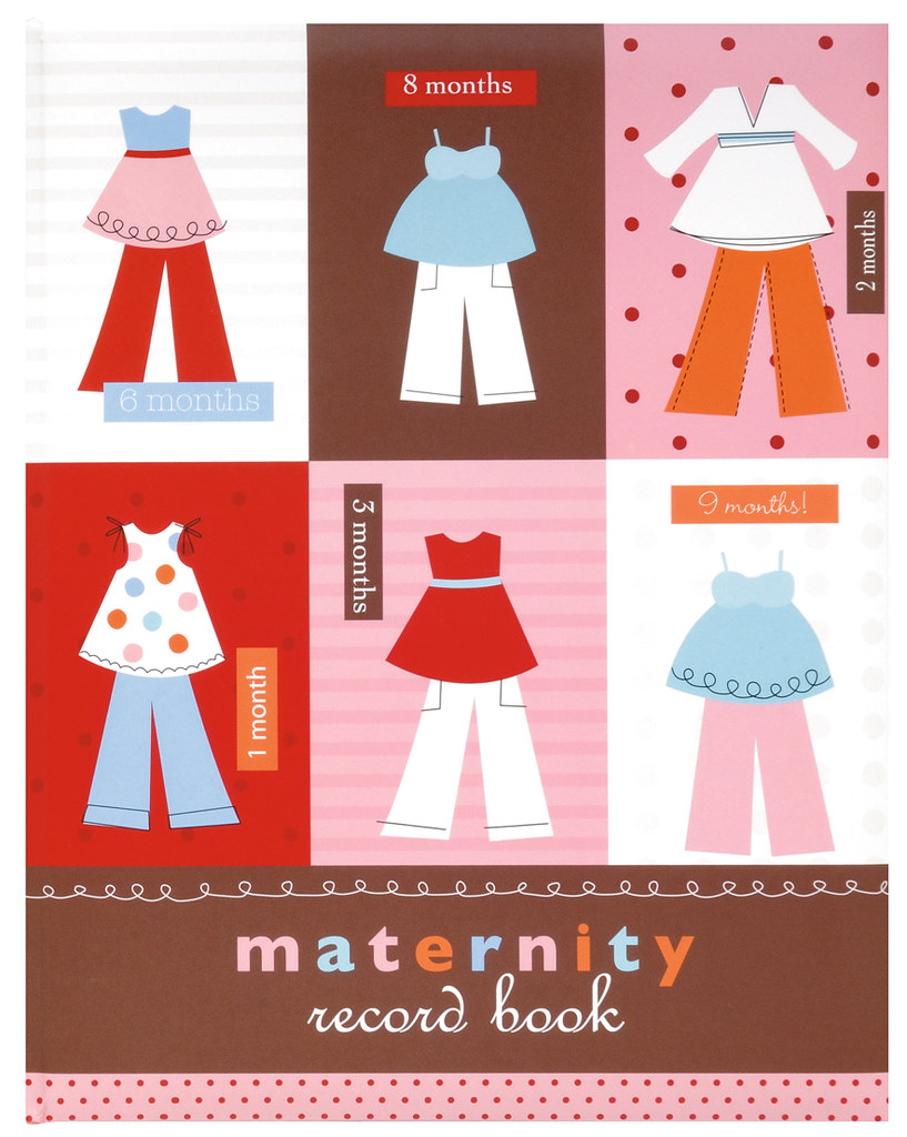 maternity record book spot glossed 64 full colour, filli… Flickr
