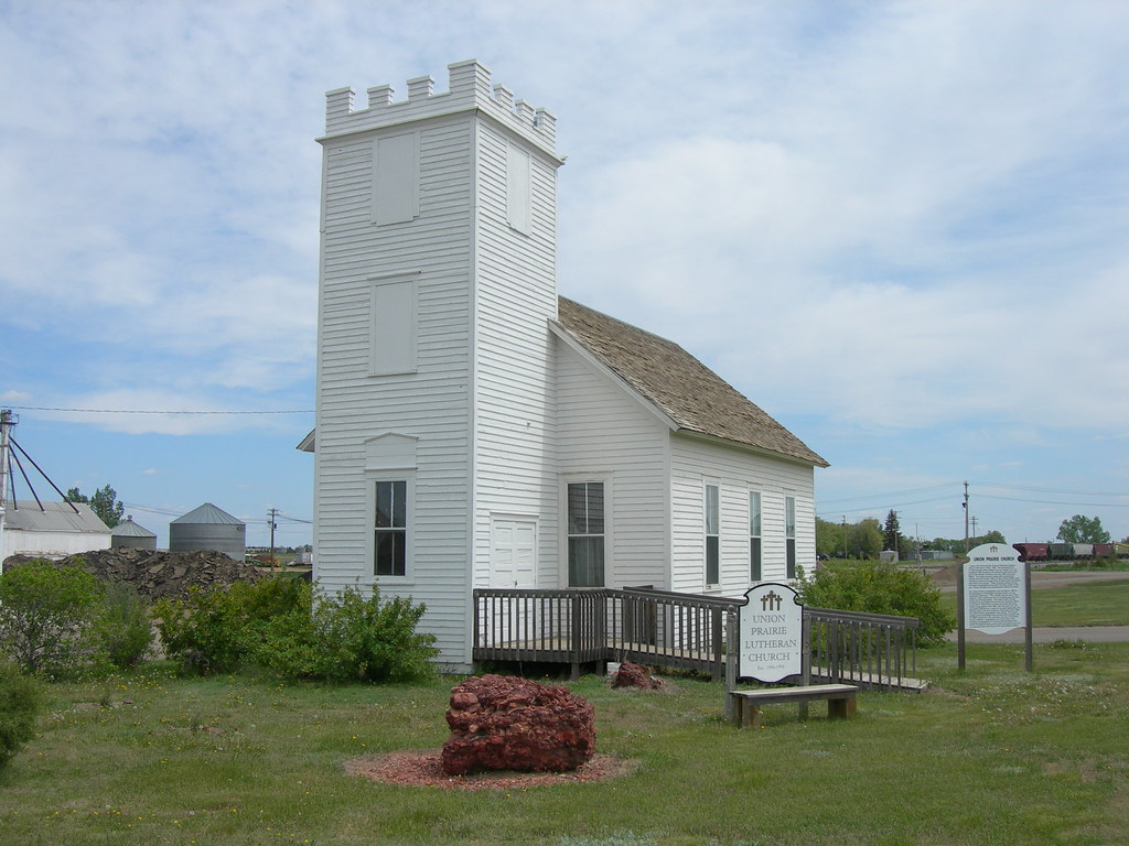 Union Prairie Church Bowman, North Dakota The church is no… Flickr