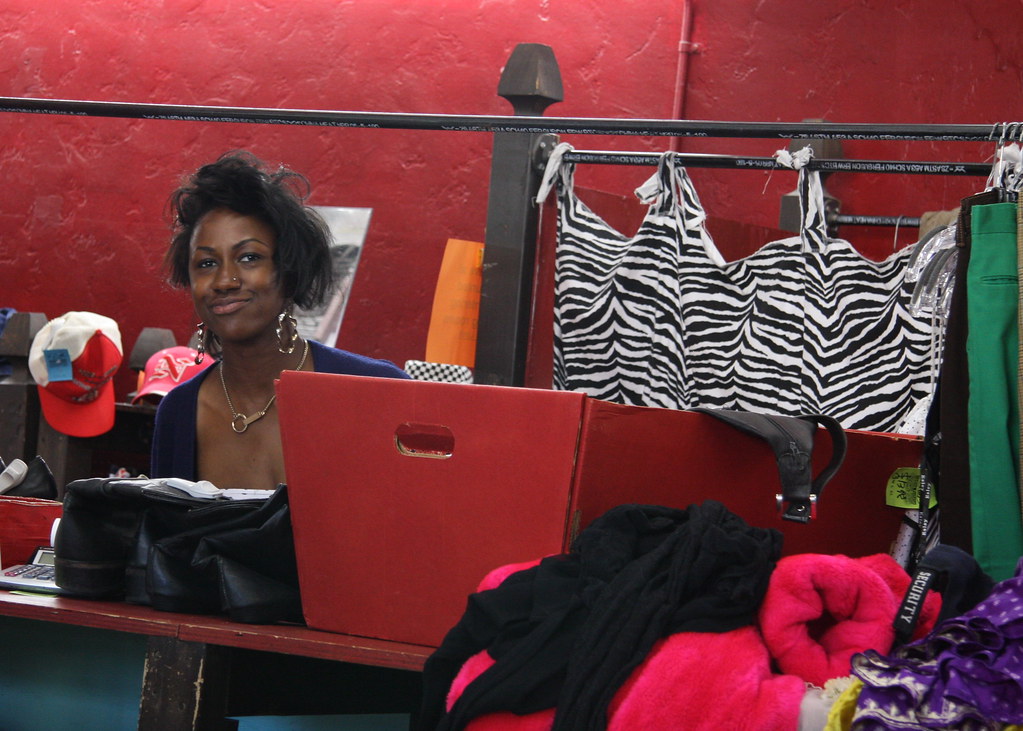 Secondhand store, Portland, OR in my back pocket Flickr