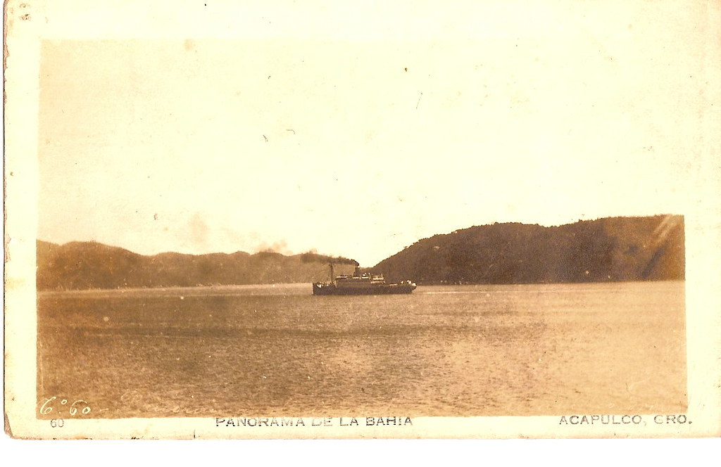 Panoramica de la Bahia Fotos antiguas del puerto de acapul… Flickr