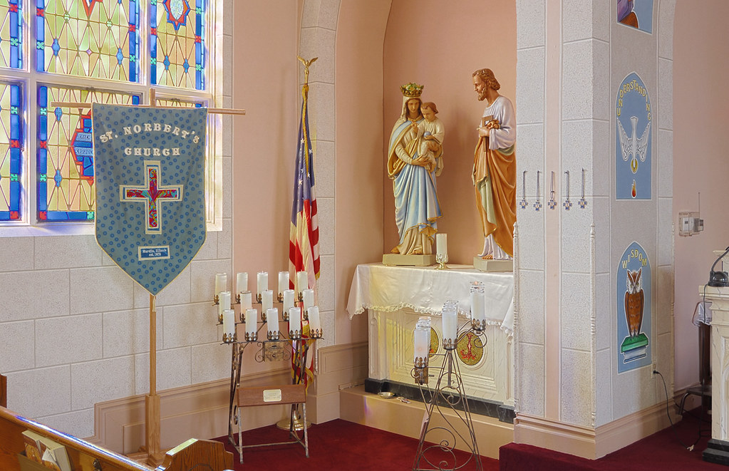 Saint Norbert Roman Catholic Church, in Hardin, Illinois, … Flickr