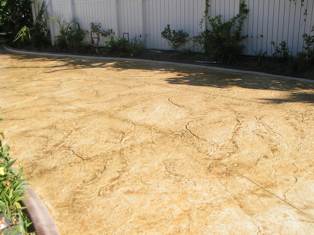 Stamped Overlay 332 THINCRETE Stamped Concrete CoverUp f… Flickr