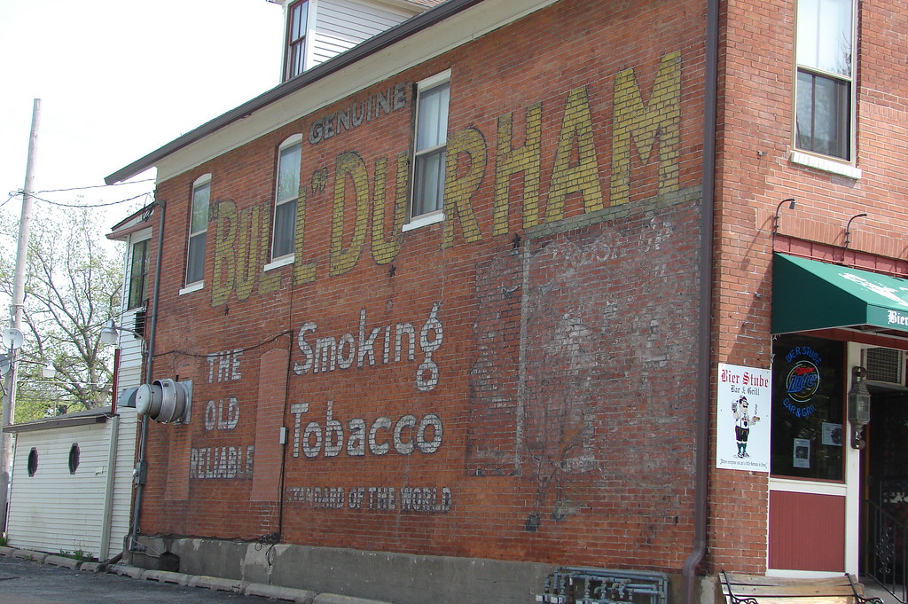 Bull Durham Tobacco ad/7UPDavenport,IA This wonderfully p… Flickr
