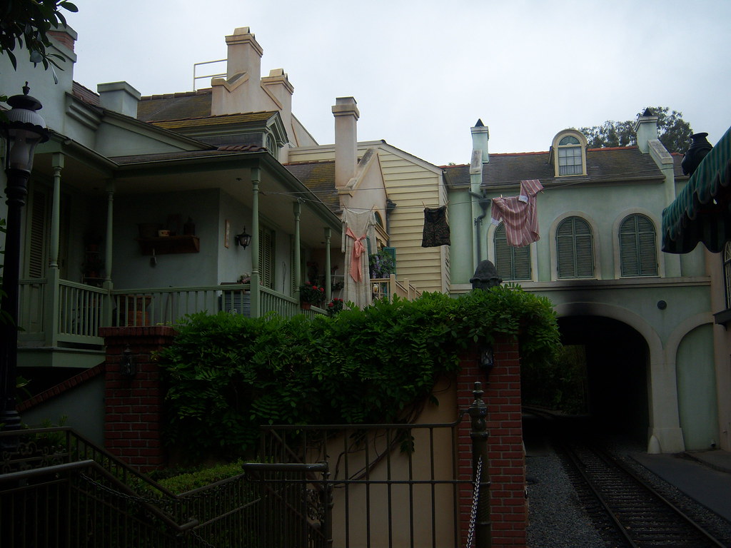 Creole Quarter at the New Orleans Square Train Station Flickr