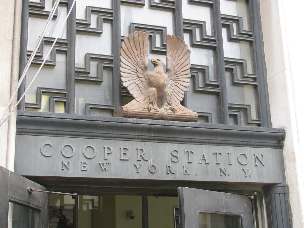 Cooper Station Post office on 4th Avenue at 11th Street. Eden