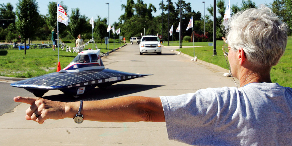 071408 solar cars2 Globe/T. Rob Brown. Kila Henry, of Rave… Flickr