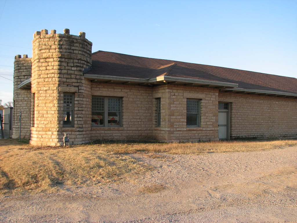 Abilene & Southern Depot Being used as Ballinger's Recycli… Flickr
