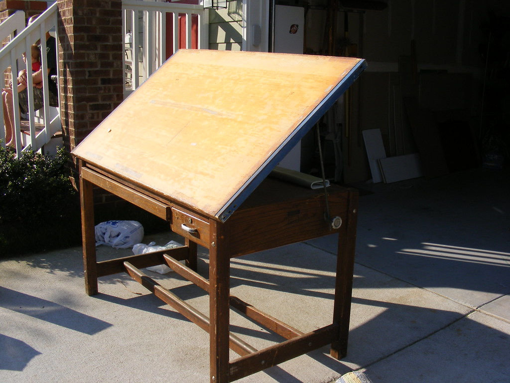 Hamilton Economy Wood Drafting Table sbuschbacher2002 Flickr