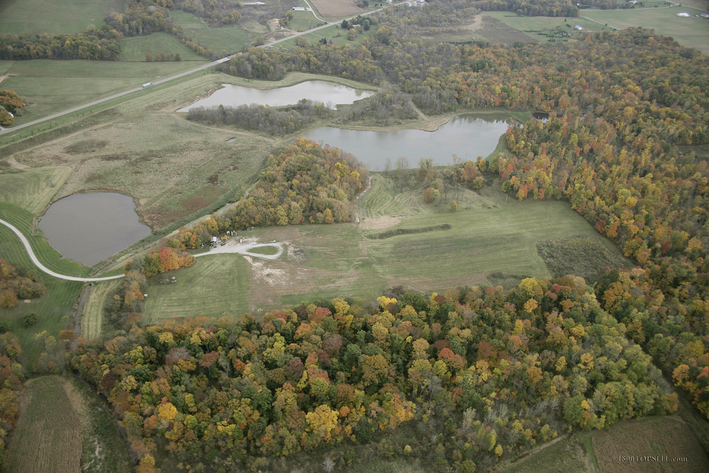 Flying Horse Farms, Mt. Gilead OH Aerial photo of the camp… Flickr