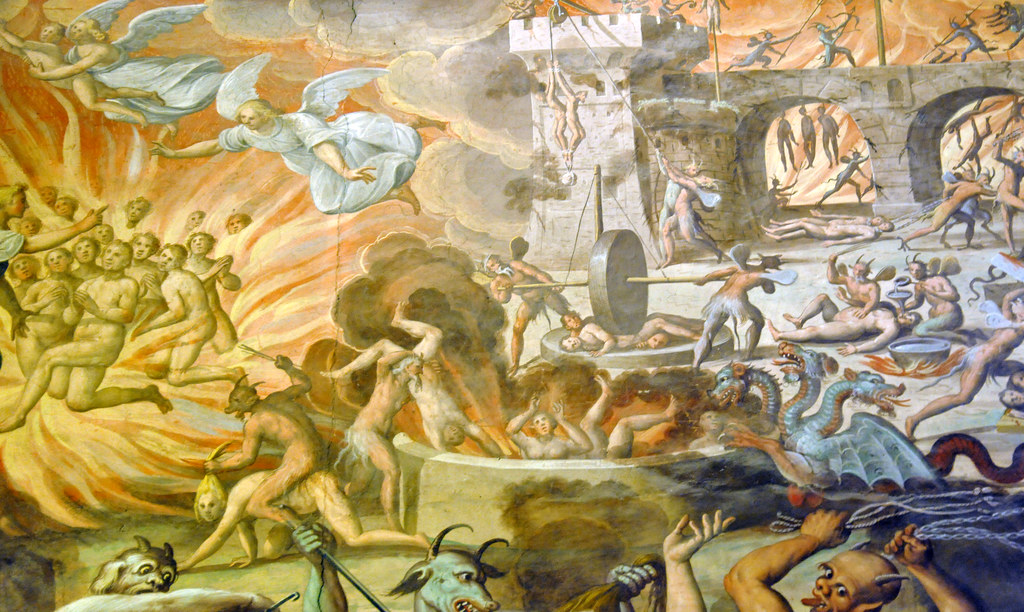 Frescoe in the church of SS. Eusebio and Vittore in Peglio… Flickr