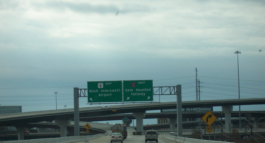 Ramps to Beltway 8 from southbound I45 Daniel Flickr