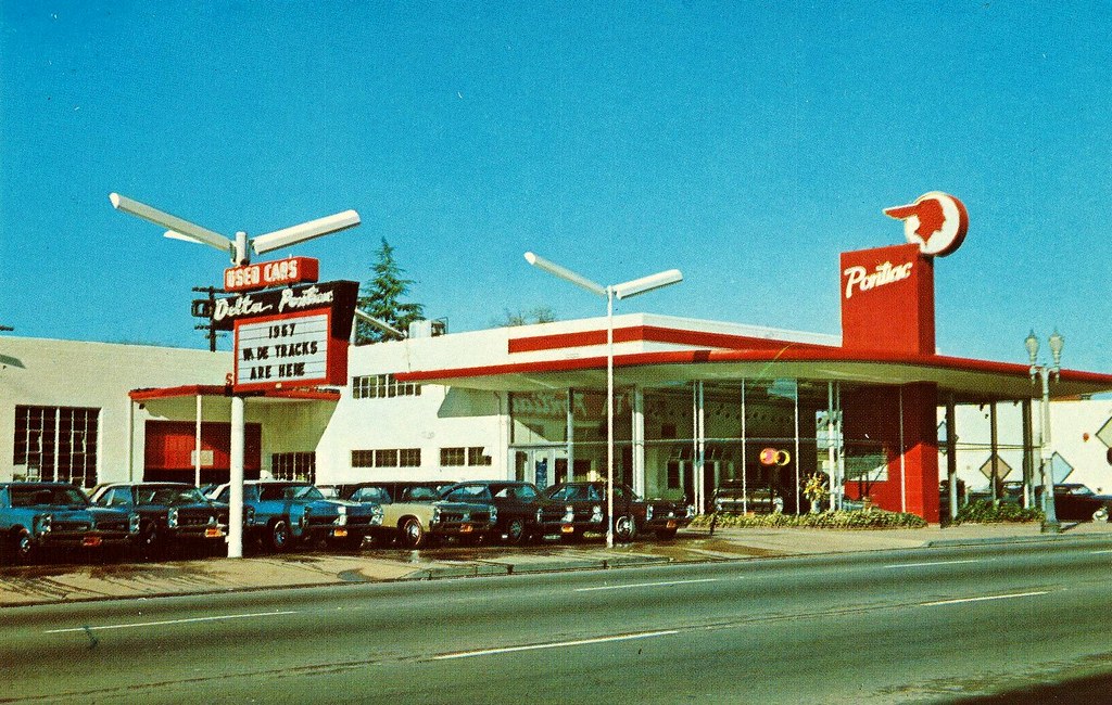 Delta Pontiac, Stockton, CA This was a Pontiac dealership … Flickr