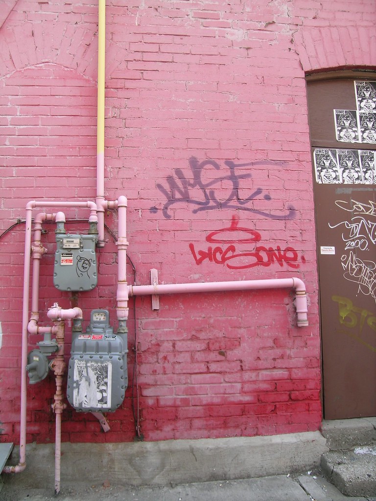 Pink wall Taken Toronto 2004 Artform Canada Flickr